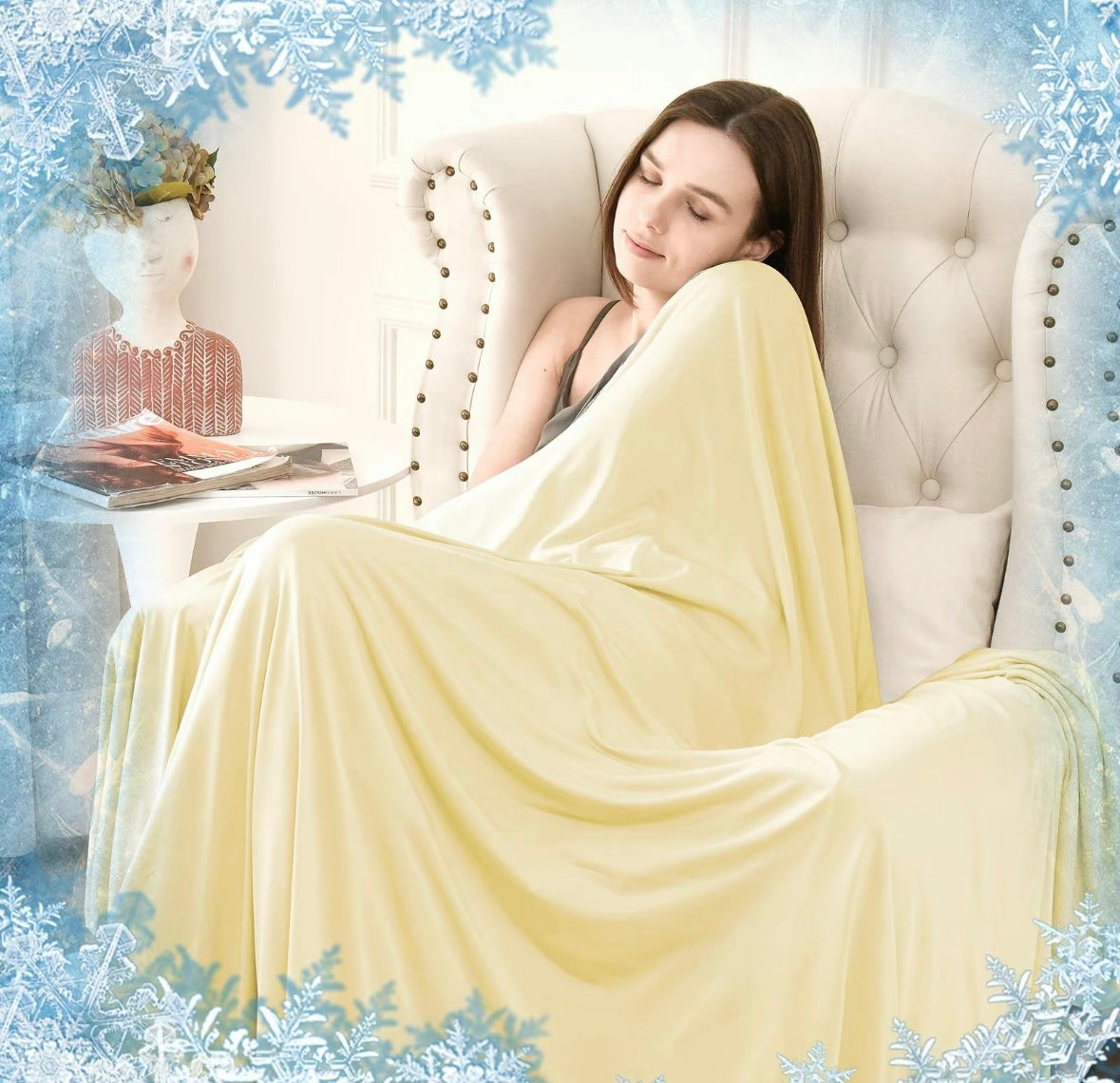 Cooling blanket, regulate body temperature, cozy, no more night sweats